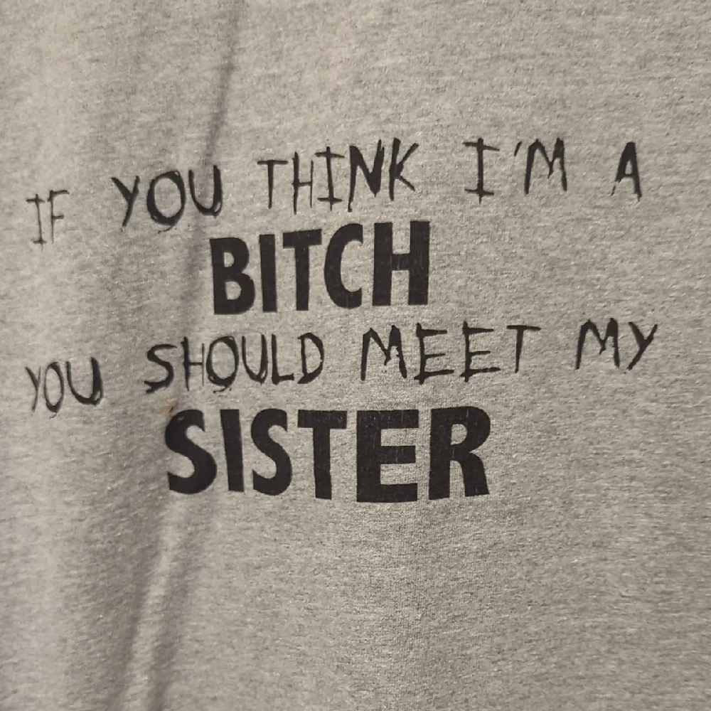 Classic Gray Womans Funny Sayings T-Shirt - Picture 4 of 4